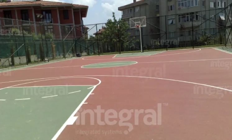 Acrylic Basketball Court