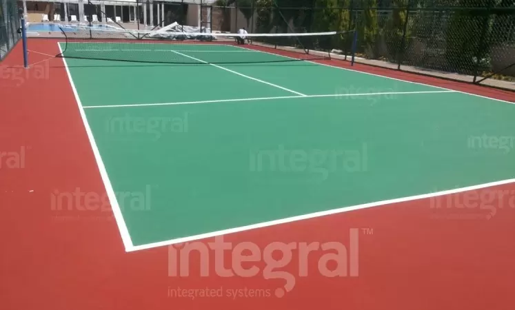 Acrylic Ground Tennis Court