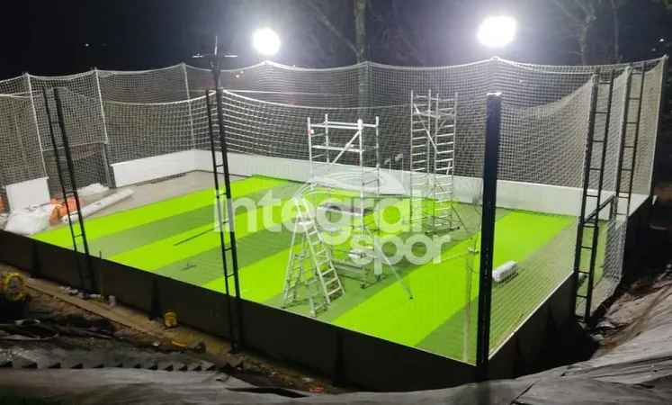 France Turnkey Modular Football Field Project