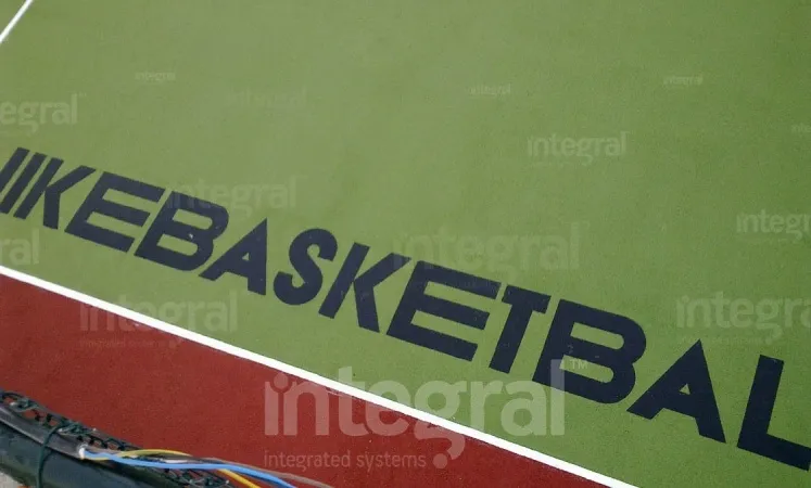 Nike EPDM Basketball Court