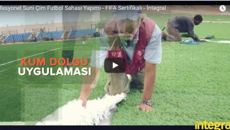 FIFA Sertifikalı Suni Çim Futbol Sahası Yapımı - Video