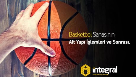 basketbol sahası alt yapı işlemleri