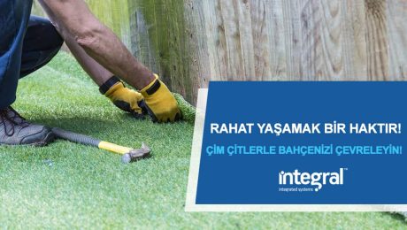 çim çitlerle bahçenizi çevreleyin