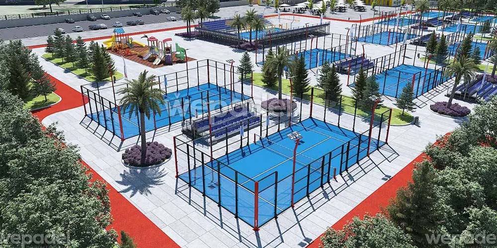 padel kort kurulumu