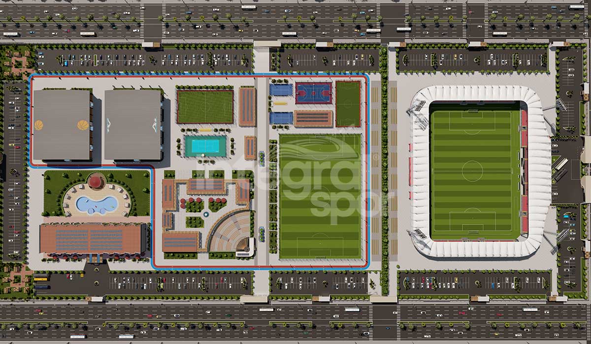 olimpik spor şehri inşaası