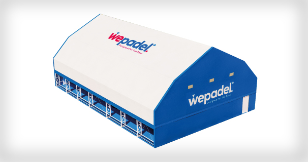 Full Cover Padel Kort