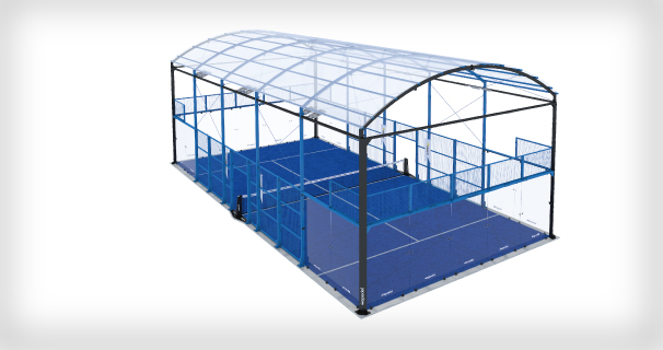 Panoramic Roofed Padel Kort