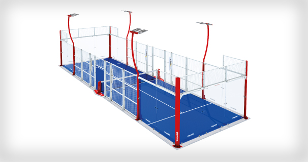 Panoramic Single Padel Kort