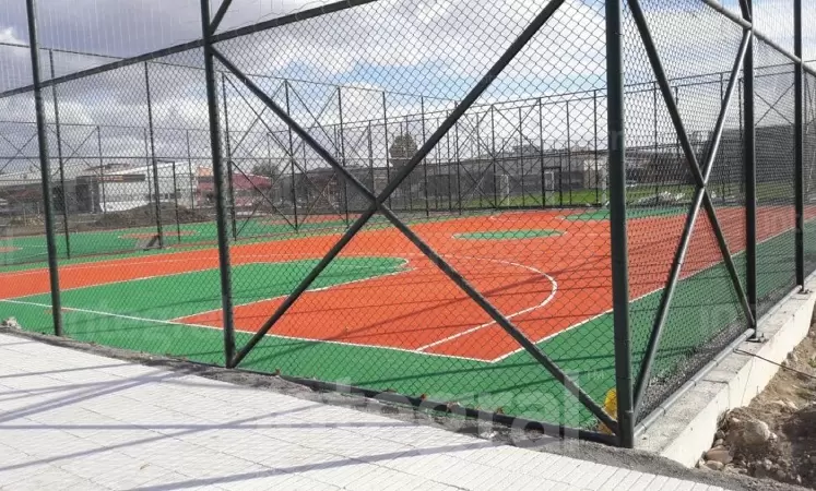 Acrylic Ground Basketball Court