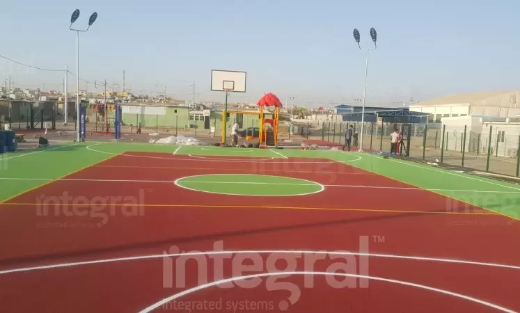 Irak Unicef Çok Amaçlı Tartan Saha