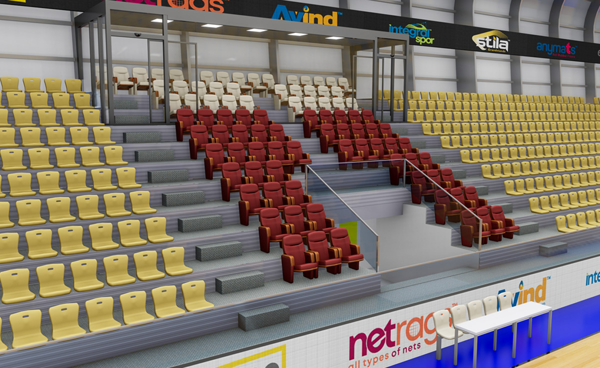 2000 Seats Indoor Sports Hall?>