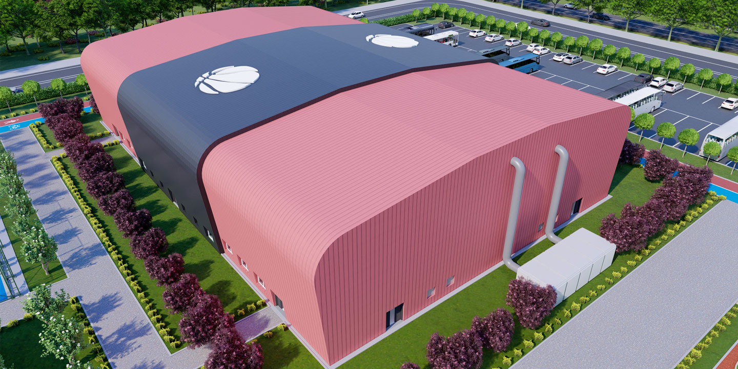 500 Seats Indoor Sports Hall