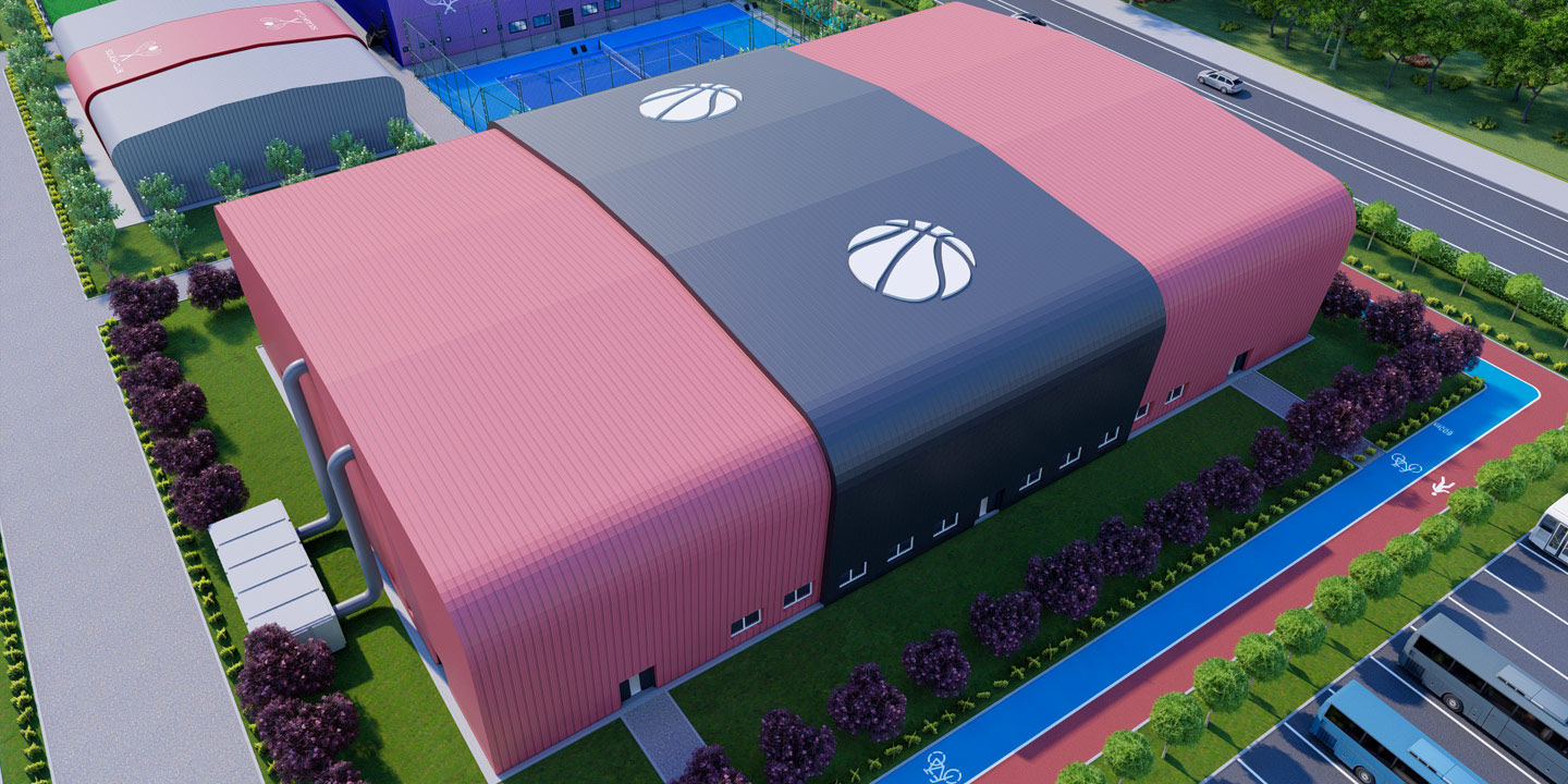 5000 Seats Indoor Sports Hall