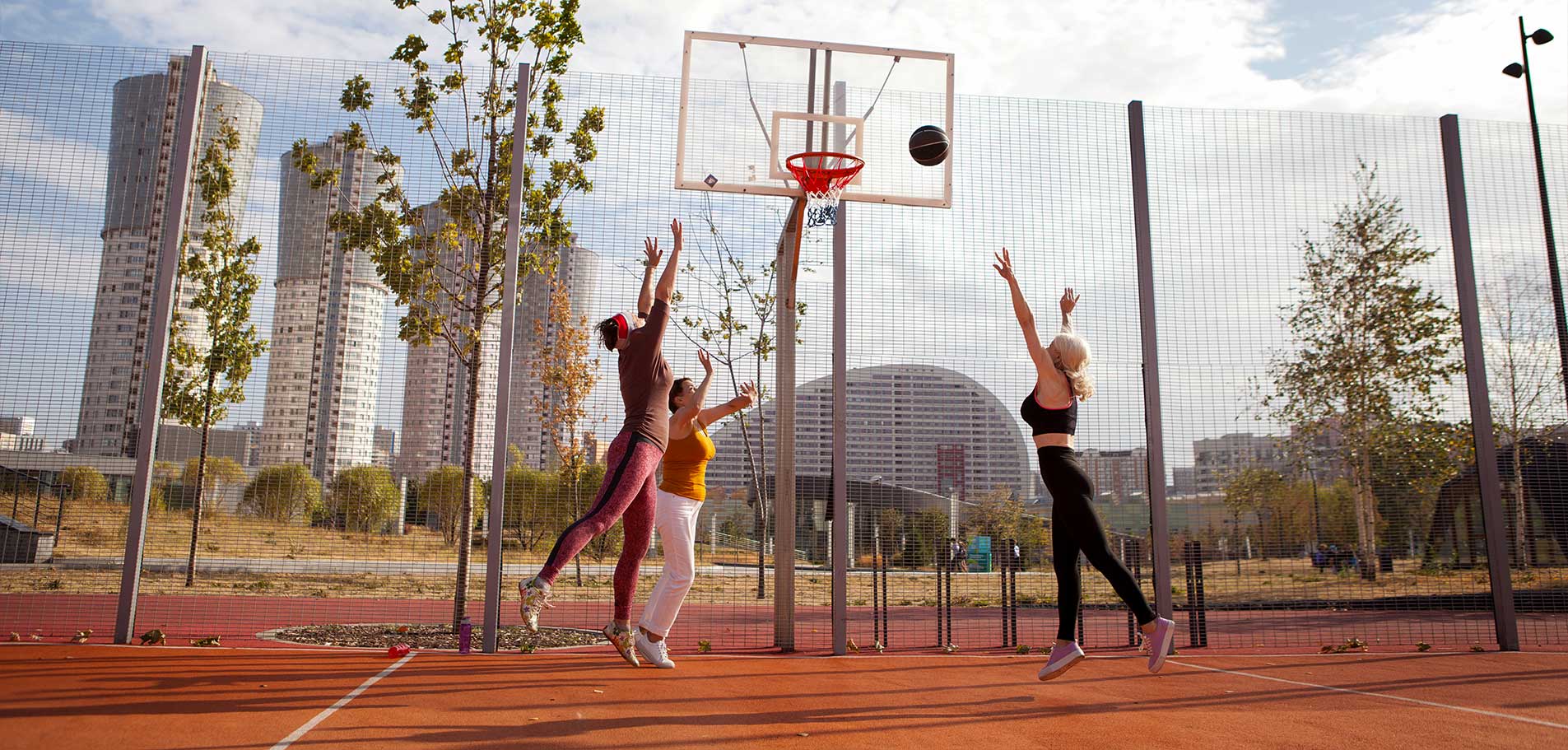Açık Alan Basketball Kortu