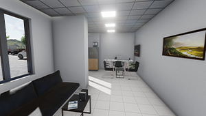 Comfortable & Functional Seating Area