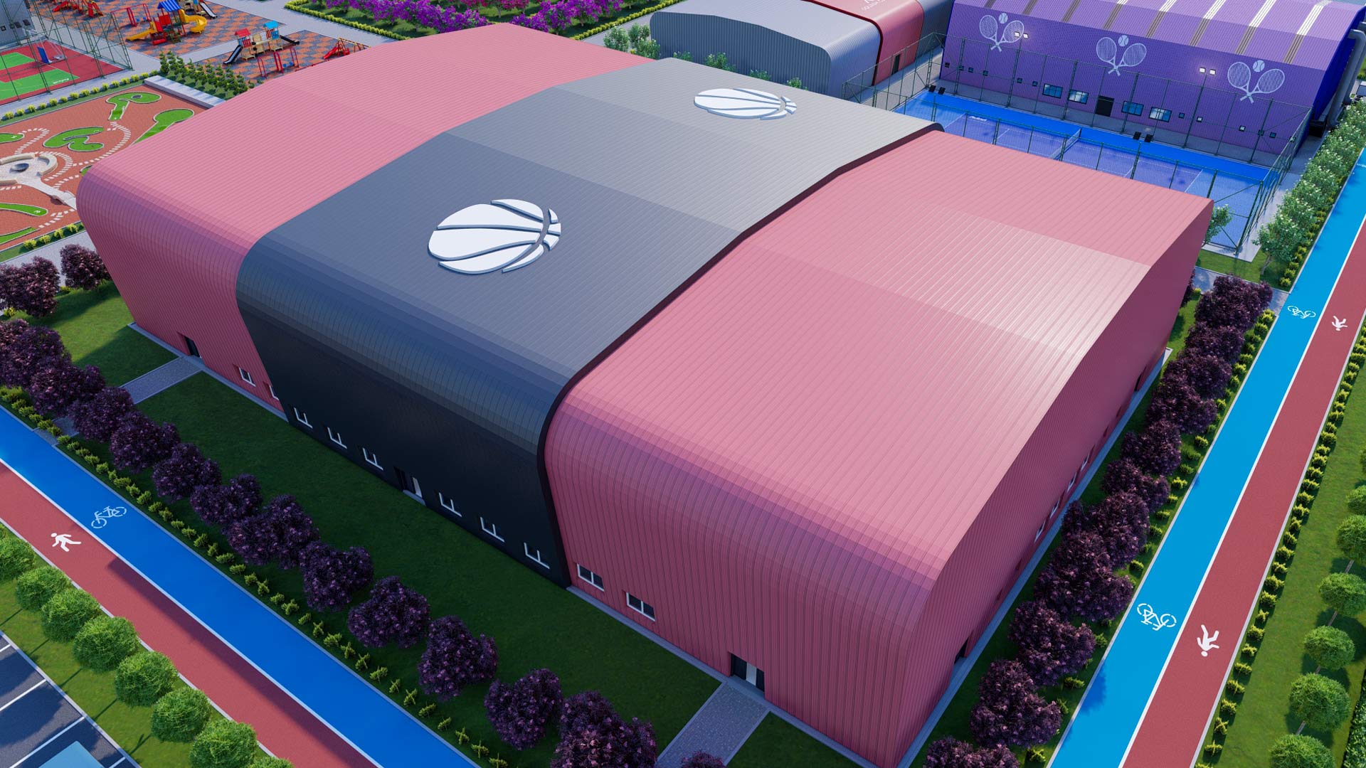 Indoor Basketball Court