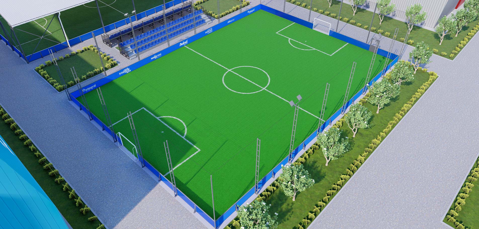 Modüler Mini Açık Antrenman Sahası 2
