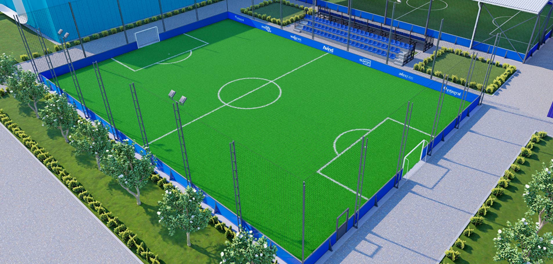 Modüler Mini Açık Antrenman Sahası