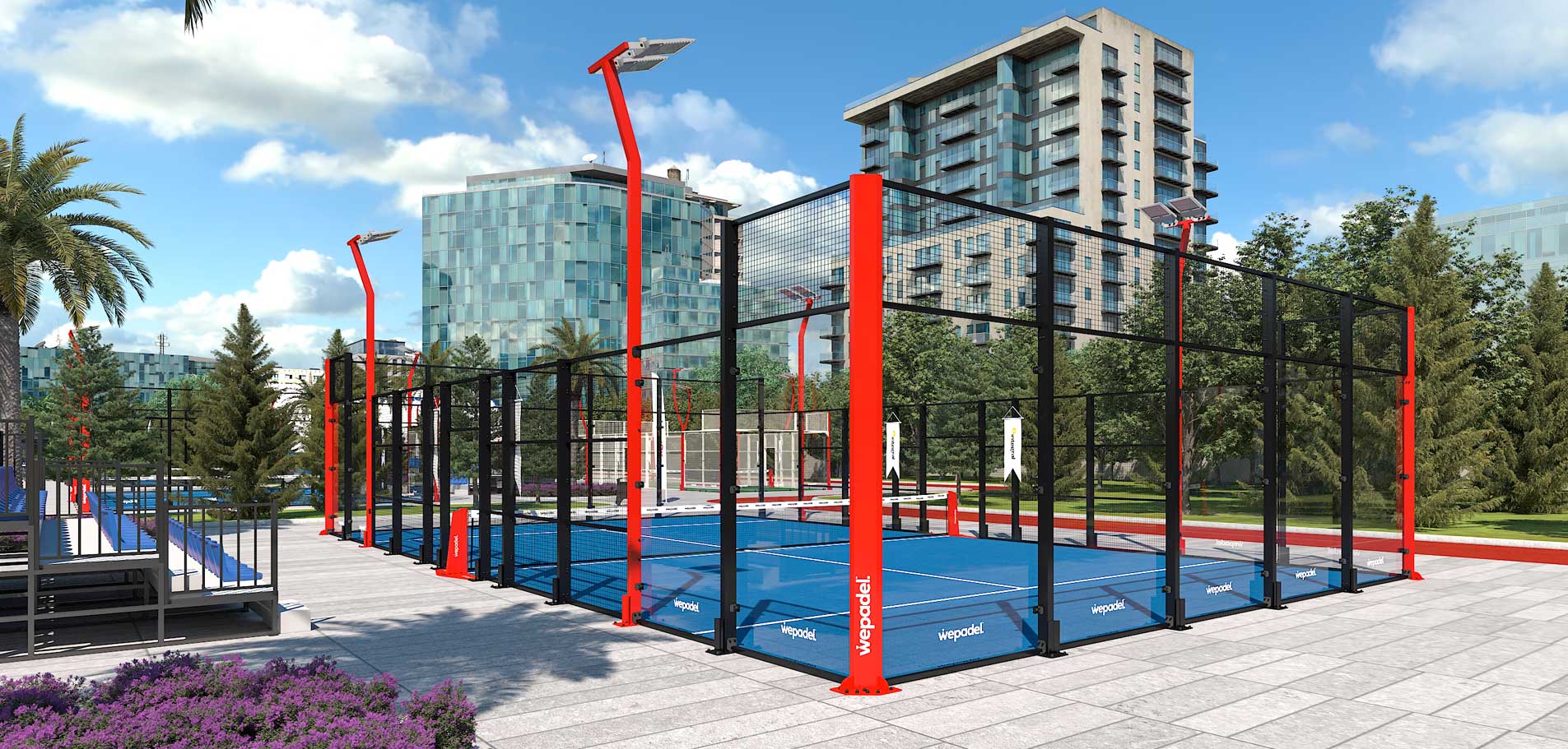 Origin Pro Padel Kort 1