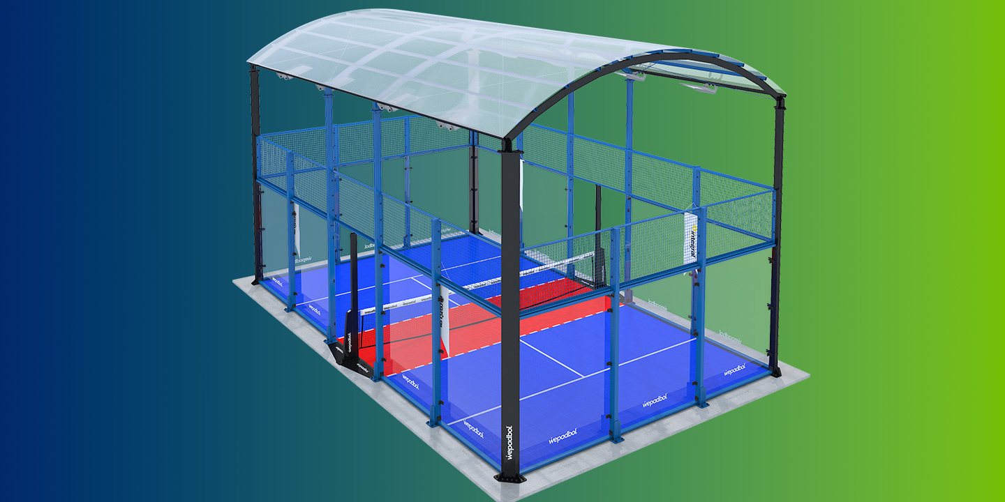 Origin Roofed Padbol Court