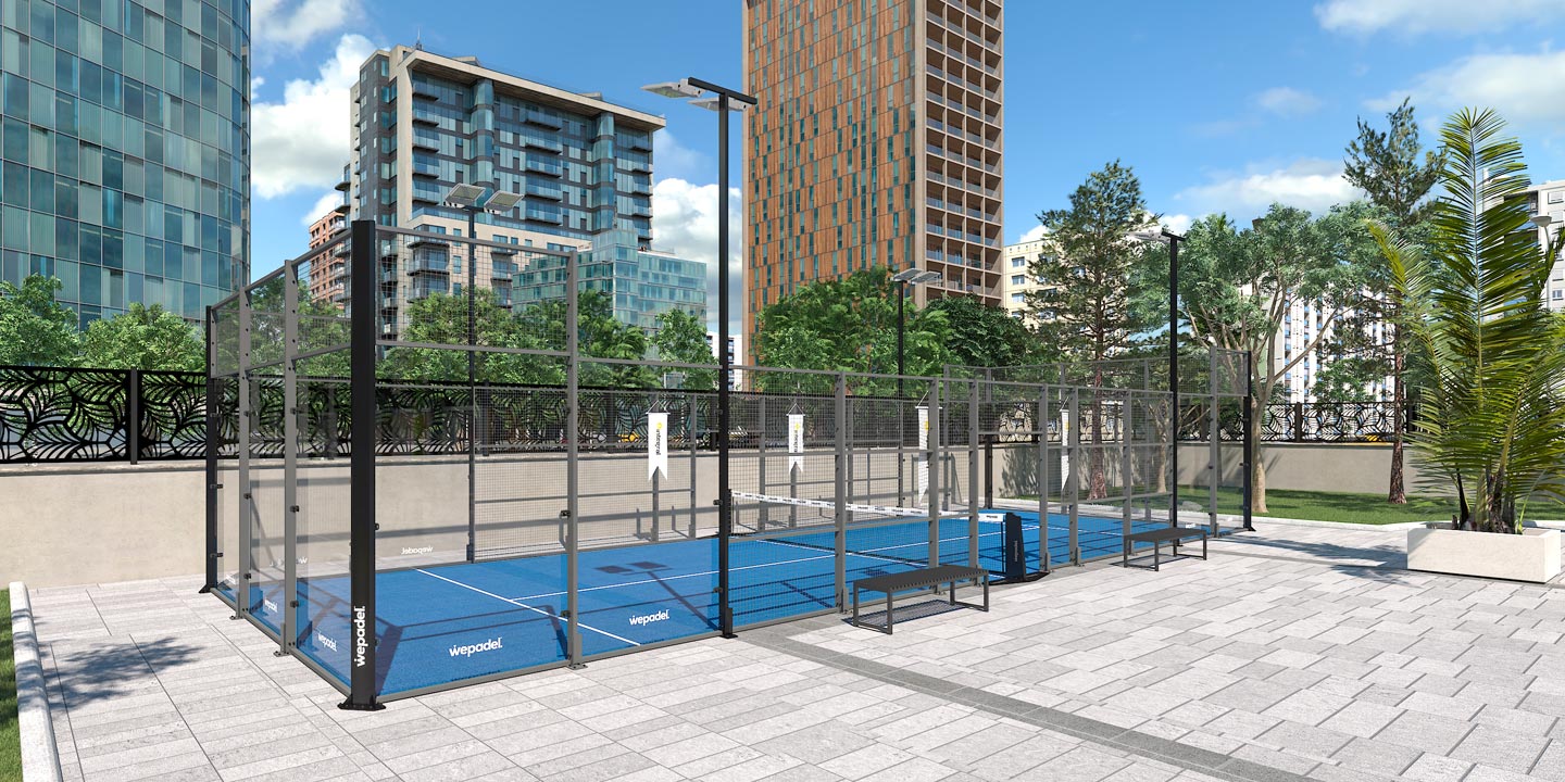 Origin Single Padel Court 4