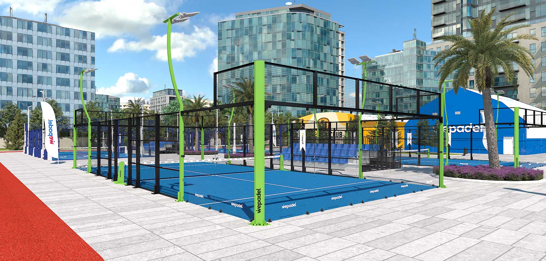 Panoramic Challange Padel Kort 1