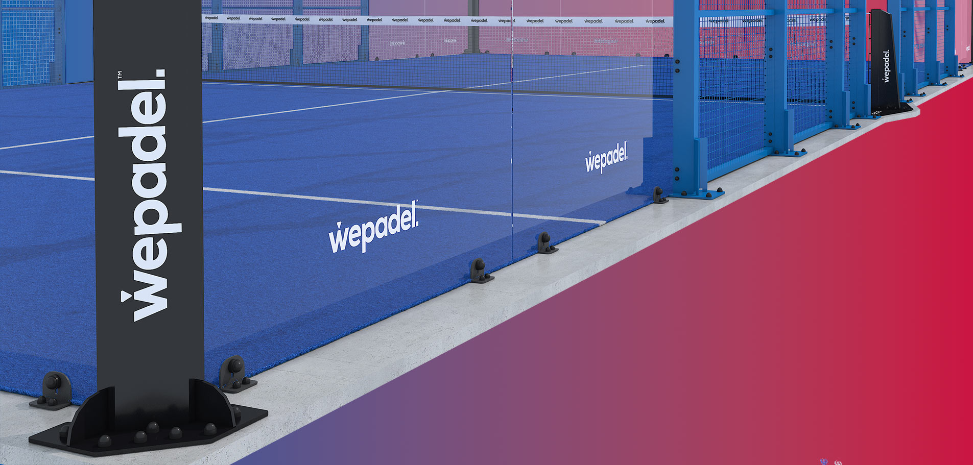 Panoramic Roofed Padel Kort 1