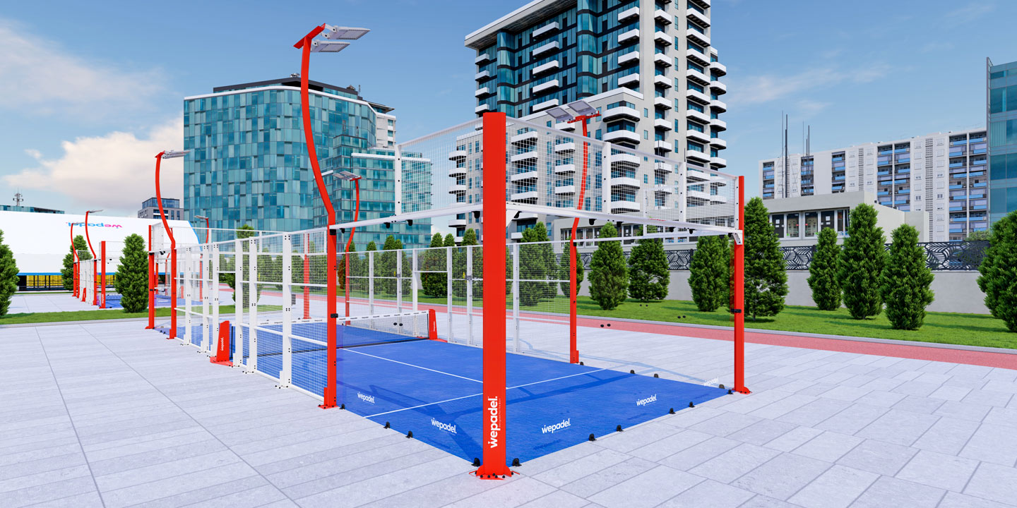 Panoramic Single Padel Court 3